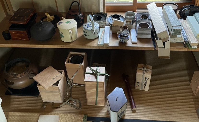 倉敷市浜ノ茶屋:備前焼,煎茶器,宝瓶,茶道具,水指など多数を出張査定,買取