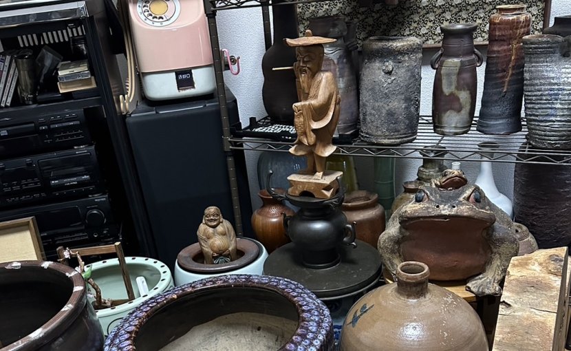 矢掛町:備前焼,花瓶,茶碗,置物,火鉢,皿,木彫り,出張買取(訪問)