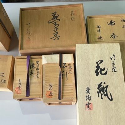 岡山市:,備前焼,煎茶器,花瓶,徳利,水指,備前,置物,抹茶碗,店頭買取(持ち込み)