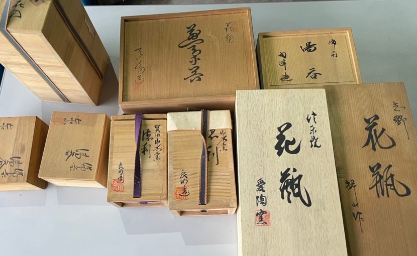 岡山市:,備前焼,煎茶器,花瓶,徳利,水指,備前,置物,抹茶碗,店頭買取(持ち込み)