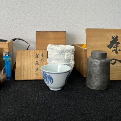 岡山市:備前焼,煎茶器,茶碗,店頭買取(持ち込み)