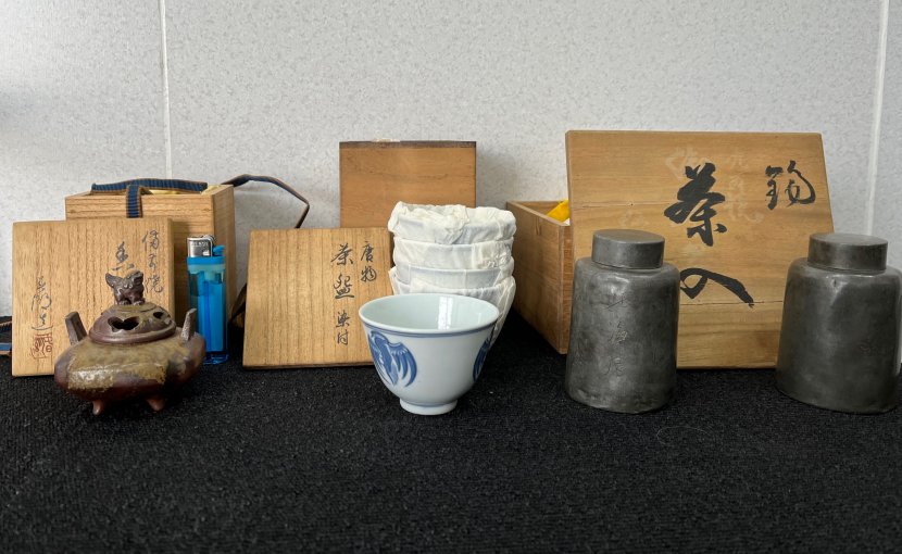 岡山市:備前焼,煎茶器,茶碗,店頭買取(持ち込み)