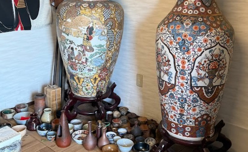 浅口市鴨方町で査定した買取商品の陶器や備前焼などの画像