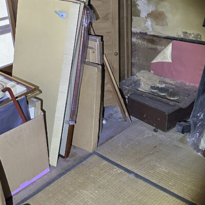 浅口市鴨方町で査定した美術品や茶道具、食器類、備前焼の写真